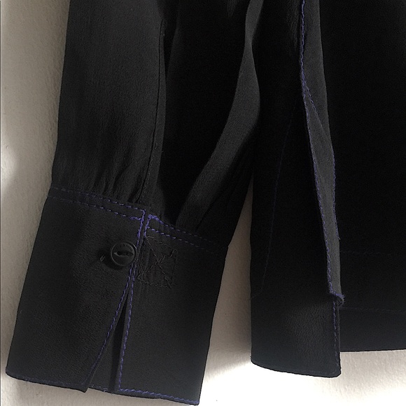 RAG & BONE Shield Silk Blouse - Picture 7 of 13